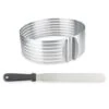 Set Couteau à Génoise Spatule à Glaçage Et Cercle à Trancher Extensible Inox 1 Set Couteau à Génoise Spatule à Glaçage Et Cercle à Trancher Extensible Inox -Joseph Joseph || Peugeot Soldes Magasin 579034 0 1 Set couteau a genoise spatule a glacage et cercle a trancher extensible inox Mathon