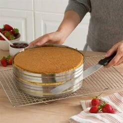 Nouvelles versions -Joseph Joseph || Peugeot Soldes Magasin 579034 1 1 Set couteau a genoise spatule a glacage et cercle a trancher extensible inox Mathon