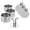 Lot 3 Cercles De Présentation En Inox Avec Poussoir + 3 Supports -Joseph Joseph || Peugeot Soldes Magasin 57986 0 4 Lot 3 cercles de presentation en inox avec poussoir 3 supports Mathon