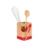 Pot à Ustensiles Bambou Rouge -Joseph Joseph || Peugeot Soldes Magasin 601011 0 1 Pot a ustensiles Bambou rouge Pebbly