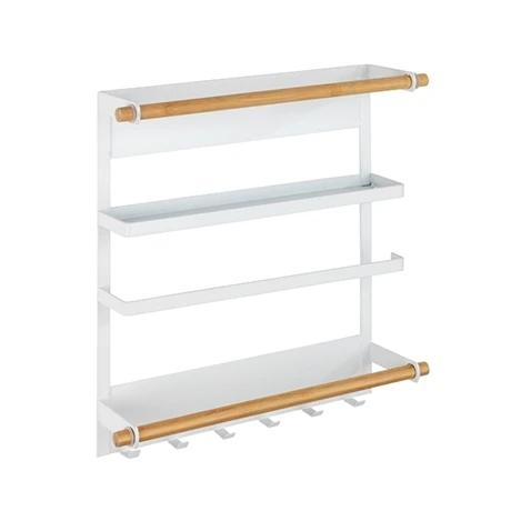 Étagère De Cuisine Magnétique Blanche 4 Étagère De Cuisine Magnétique Blanche – Image 2