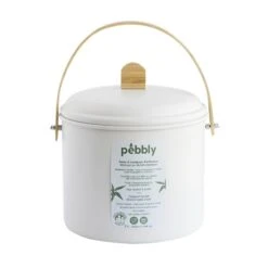 Seau à Compost D'intérieur Métal Et Bambou 7 L 9 Seau à Compost D'intérieur Métal Et Bambou 7 L -Joseph Joseph || Peugeot Soldes Magasin 604150 3 1 Seau a compost d interieur metal et bambou 7 L Pebbly