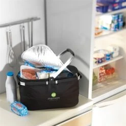 Panier Isotherme Noir Pliable Avec Anse Rabattable 9 Panier Isotherme Noir Pliable Avec Anse Rabattable -Joseph Joseph || Peugeot Soldes Magasin 60535 3 7 Panier isotherme noir pliable avec anse rabattable Mathon