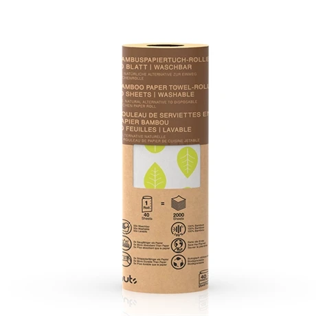 Rouleau De 40 Essuie-tout Réutilisables 3 Rouleau De 40 Essuie-tout Réutilisables