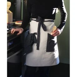 Tablier De Cuisine En Coton -Joseph Joseph || Peugeot Soldes Magasin 606099 2 1 Tablier de cuisine en coton Pebbly