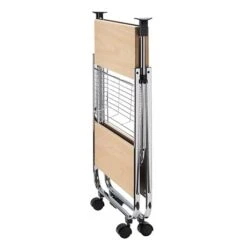 Desserte DELUXE Coloris érable -Joseph Joseph || Peugeot Soldes Magasin 60635 2 4 Desserte DELUXE coloris erable Wenko by Maximex