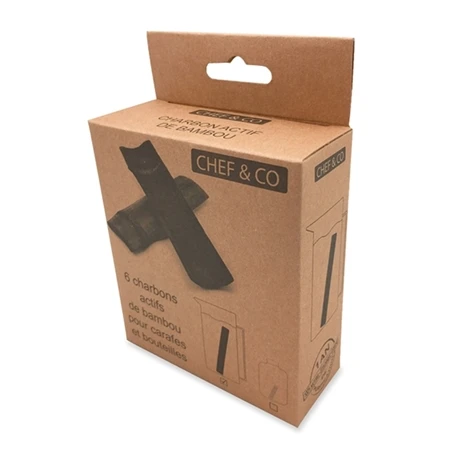 Set De 6 Bâtons De Charbon De Bambou Purificateur D'eau Taille L 4 Set De 6 Bâtons De Charbon De Bambou Purificateur D'eau Taille L – Image 2