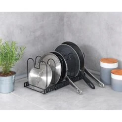 Lot De 2 Rangements Extensibles Pour Poêles Et Ustensiles -Joseph Joseph || Peugeot Soldes Magasin 609111 1 1 Lot de 2 rangements extensibles pour poeles et ustensiles Wenko by Maximex