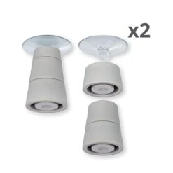 Lot De 8 Pieds Pour Couvre Plaques De Protection En Verre