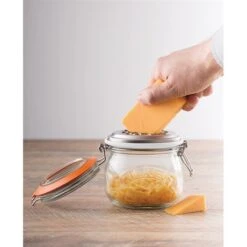 Devant -Joseph Joseph || Peugeot Soldes Magasin 620016 1 2 Set rape et bocal en verre 500 ml Kilner
