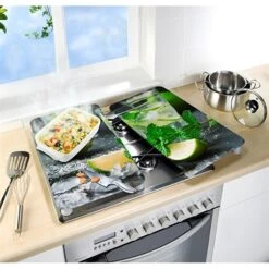 Set 2 Couvre-plaques Mojito -Joseph Joseph || Peugeot Soldes Magasin 623022 2 3 Set 2 couvre plaques Mojito Wenko by Maximex