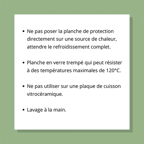 Planche De Protection Pour Plaque De Cuisson 50 X 28 Cm 7 Planche De Protection Pour Plaque De Cuisson 50 X 28 Cm – Image 5
