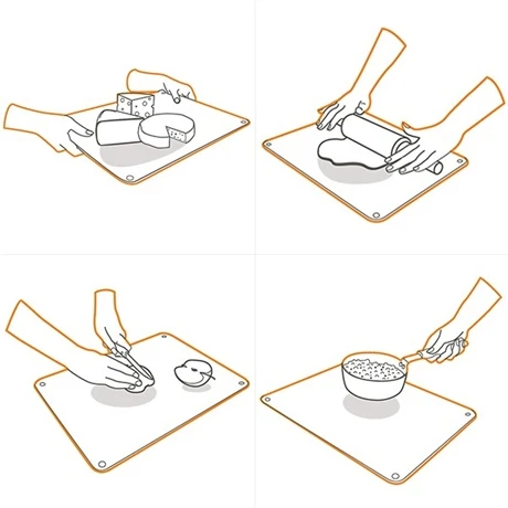 Planche De Protection Pour Plaque De Cuisson Noire 57 X 50 Cm 6 Planche De Protection Pour Plaque De Cuisson Noire 57 X 50 Cm – Image 4