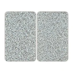 Set 2 Couvre-plaques Protection Motifs Granit -Joseph Joseph || Peugeot Soldes Magasin 62342 1 5 Set 2 couvre plaques protection motifs Granit Wenko by Maximex