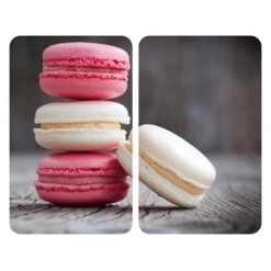 Set 2 Couvre-plaques Protection Motif Macarons 5 Set 2 Couvre-plaques Protection Motif Macarons -Joseph Joseph || Peugeot Soldes Magasin 62376 1 3 Set 2 couvre plaques protection motif Macarons Wenko by Maximex