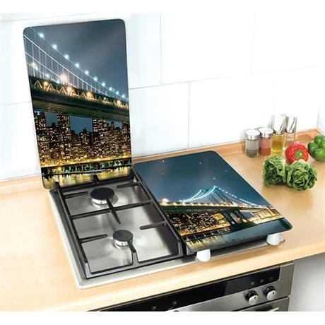 Set 2 Couvre-plaques Protection Motif Brooklyn 5 Set 2 Couvre-plaques Protection Motif Brooklyn – Image 3