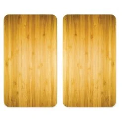 2 Couvre-plaques Protection Motifs Bois -Joseph Joseph || Peugeot Soldes Magasin 62382 1 4 2 couvre plaques protection motifs bois Wenko by Maximex