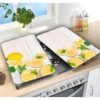 Set 2 Couvre-plaques Protection Motif Citrons 1 Set 2 Couvre-plaques Protection Motif Citrons -Joseph Joseph || Peugeot Soldes Magasin 62386 0 3 Set 2 couvre plaques protection motif Citrons Wenko by Maximex