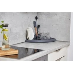 Egouttoir D'angle Gris Cornio