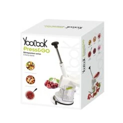 Dénoyauteur De Cerises Press&Go Avec Fixation Ventouse -Joseph Joseph || Peugeot Soldes Magasin 650159 1 1 Denoyauteur de cerises Press Go avec fixation ventouse Yoocook