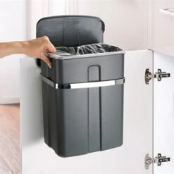 Poubelle De Porte -Joseph Joseph || Peugeot Soldes Magasin 654085 3 3 Poubelle de porte Wenko by Maximex