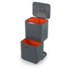 Joseph Joseph Poubelle Totem Graphite 60 L - 2 Compartiments 30 L -Joseph Joseph || Peugeot Soldes Magasin 658003 0 2 Poubelle Totem Graphite 60 L 2 compartiments 30 L Joseph Joseph