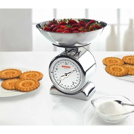Soehnle Balance Mécanique Silvia Inox 5 Kg 4 Soehnle Balance Mécanique Silvia Inox 5 Kg – Image 2