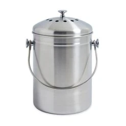 Seau à Compost En Inox 5 L Avec Filtres à Charbon -Joseph Joseph || Peugeot Soldes Magasin 673097 1 4 Seau a compost en inox 5 L avec filtres a charbon Mathon