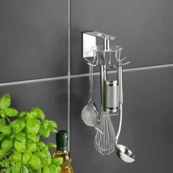 Carrousel Porte-ustensiles En Acier Inoxydable 8 Carrousel Porte-ustensiles En Acier Inoxydable -Joseph Joseph || Peugeot Soldes Magasin 673168 2 1 Carrousel porte ustensiles en acier inoxydable Wenko by Maximex