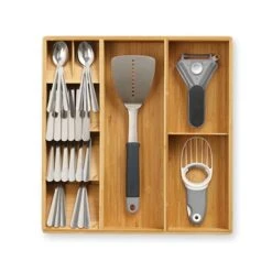 Joseph Joseph Organisateur De Couverts En Bambou -Joseph Joseph || Peugeot Soldes Magasin 690011 4 1 Organisateur de couverts en bambou Joseph Joseph