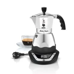 Bialetti Cafetière Italienne Programmable Easy Timer 6 Tasses