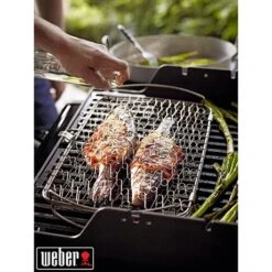 Weber Grand Panier à Poisson En Acier Inoxydable -Joseph Joseph || Peugeot Soldes Magasin 782036 2 1 Grand panier a poisson en acier inoxydable Weber