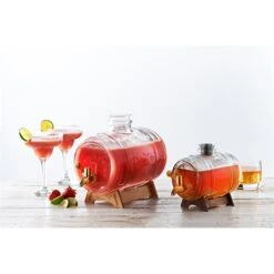 Distributeur De Boisson Barrel Avec Robinet Cuivré Et Support 3,5 L Kilner -Joseph Joseph || Peugeot Soldes Magasin 845018 1 1 Distributeur de boisson Barrel avec robinet cuivre et support 3 5 L Kilner Kilner