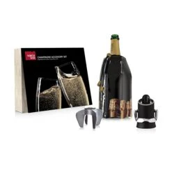 Coffret Accessoires à Champagne 3 Pièces