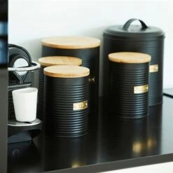 Typhoon Boîte à Thé 1 L Noire -Joseph Joseph || Peugeot Soldes Magasin 880048 1 2 Boite a the 1 L noire Typhoon